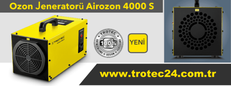 Ozon Jeneratörü Airozon 4000 S (Yeni)