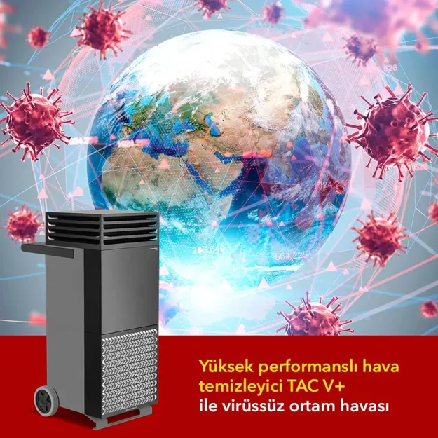 TAC V+ Hava Temizleyici İle Virüssüz Hava ve Yüksek Performans